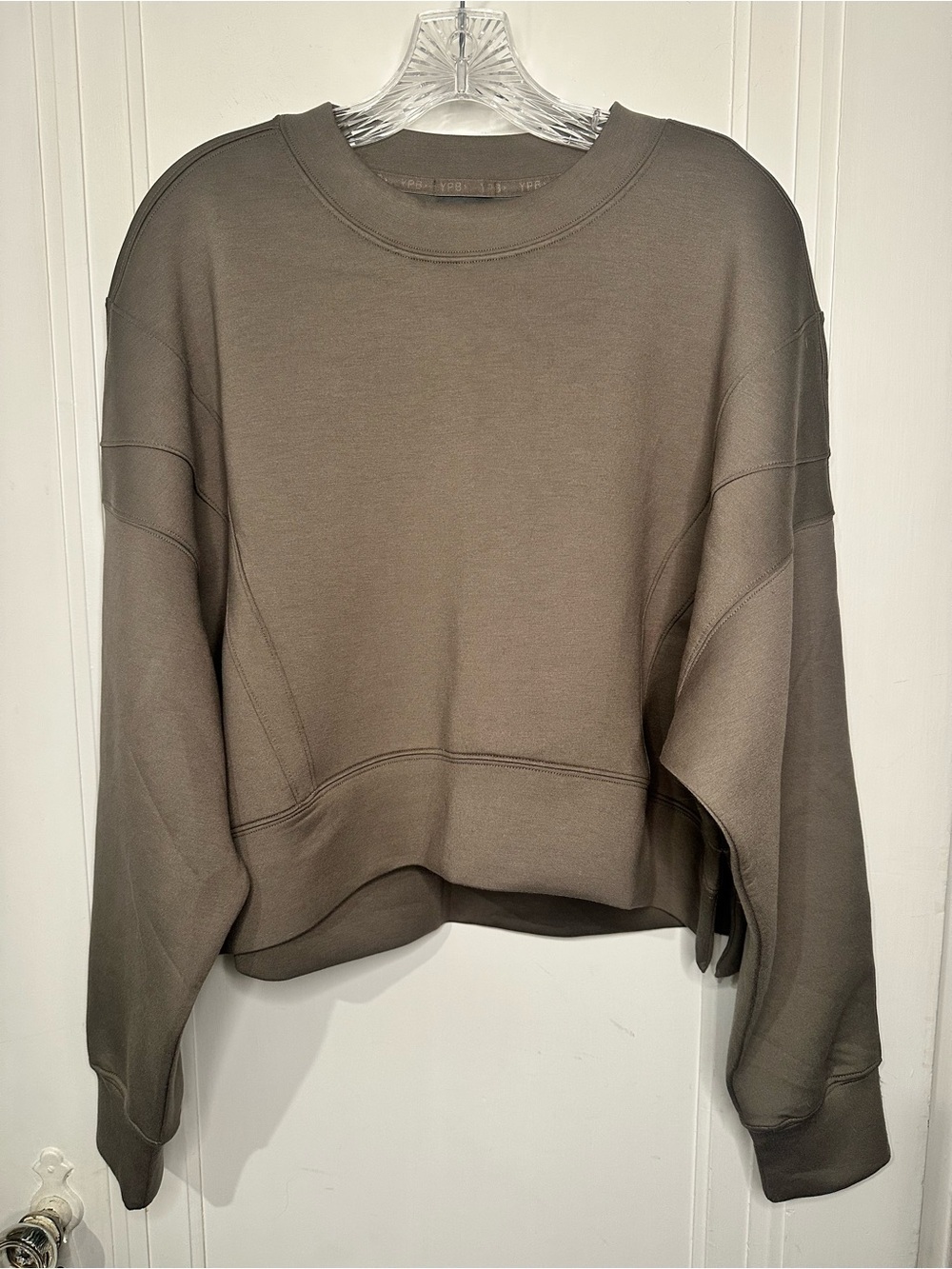 Abercrombie Ypb Neoknit Mini Crew brownish green - Picture 2 of 8